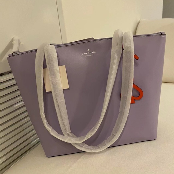 Kate Spade Purple Bag - Picture 1 of 4